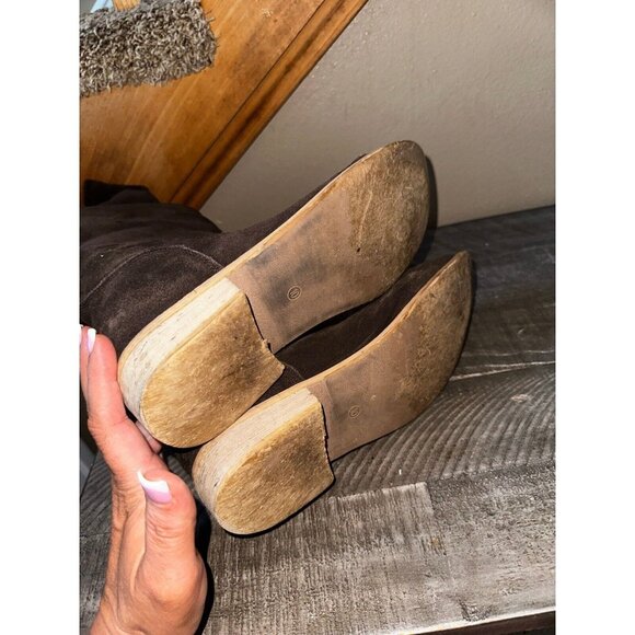 EMU Australia Boots Womens 10 Toowoobah Knee High Tall Riding Brown Leather - Picture 6 of 6